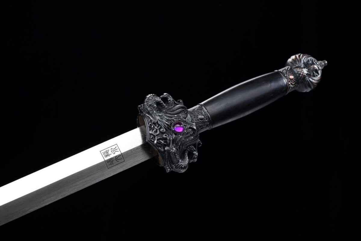 Sabre Chinois Kungfu Noir