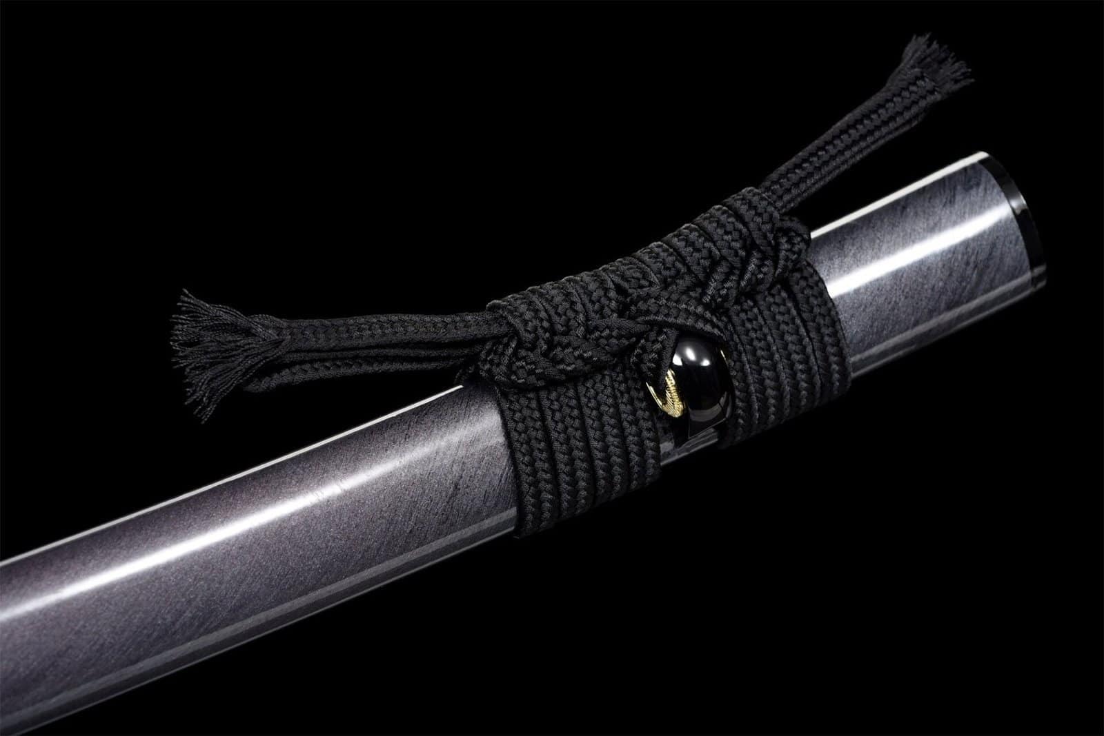 Sabre Japonais Flammes noires