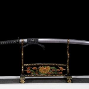 Sabre Japonais Flammes noires