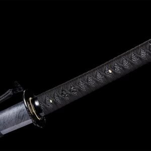 Sabre Japonais Flammes noires