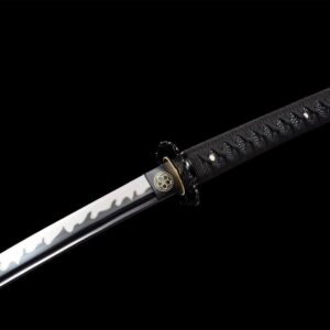 Sabre Japonais Flammes noires