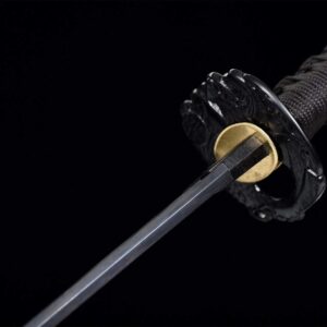 Sabre Japonais Flammes noires