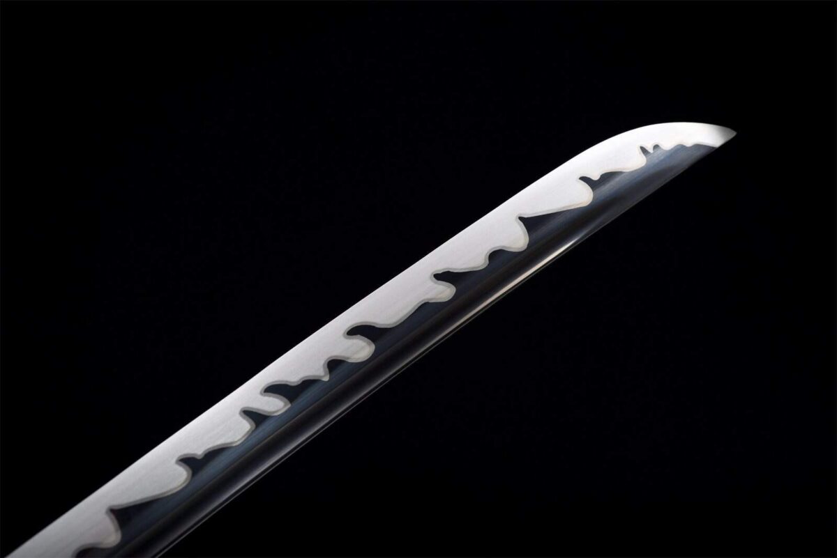 Sabre Japonais Flammes noires