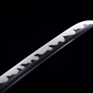 Sabre Japonais Flammes noires