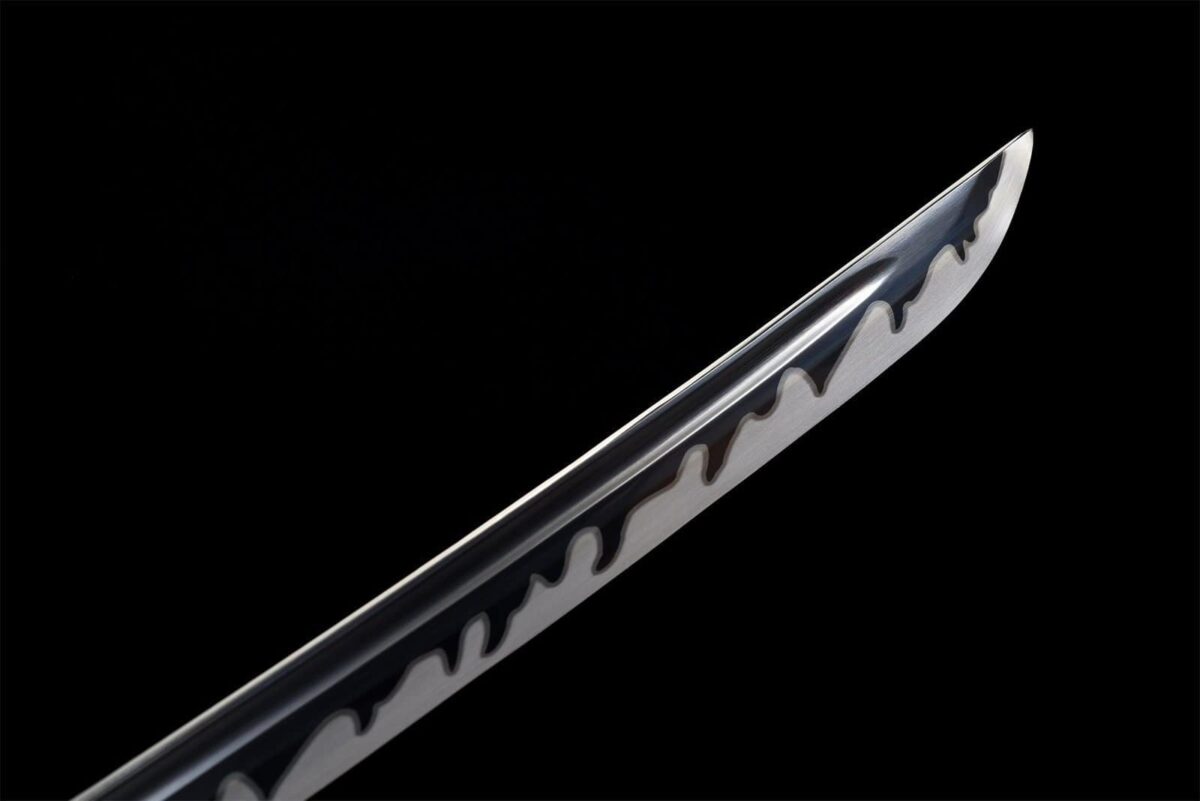 Sabre Japonais Flammes noires