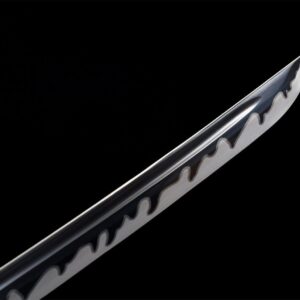 Sabre Japonais Flammes noires