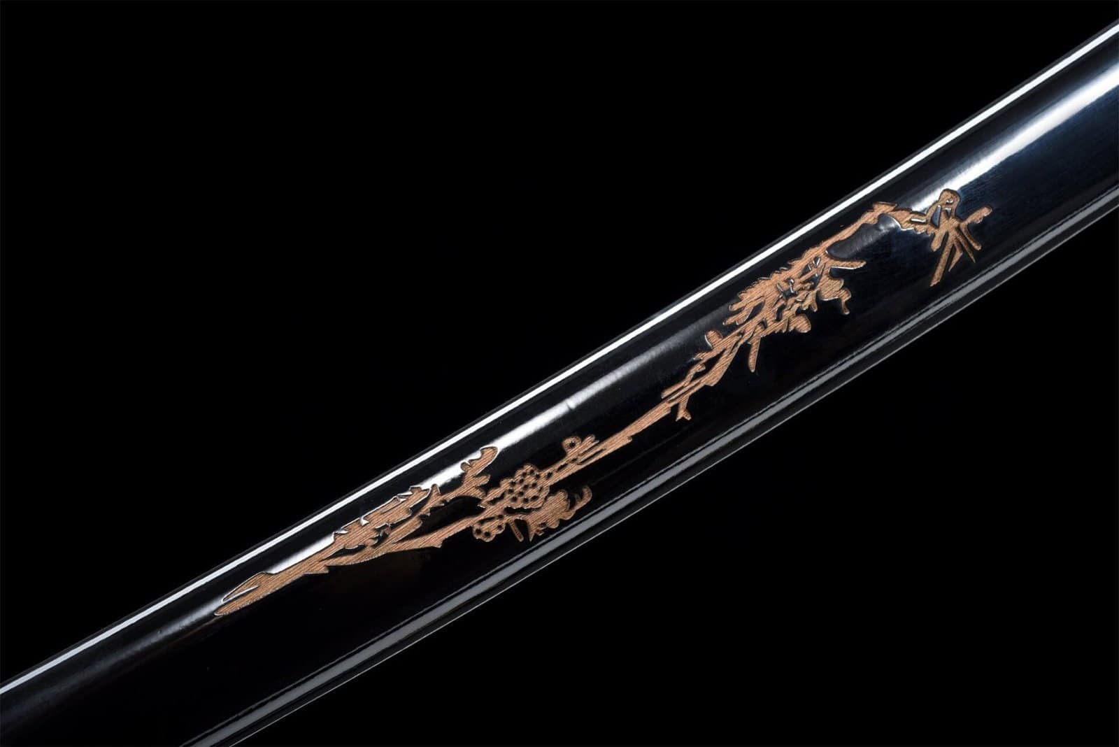 Sabre Japonais Lame Noir