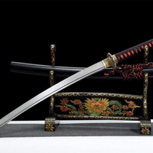 Sabre Japonais Noir et Rouge