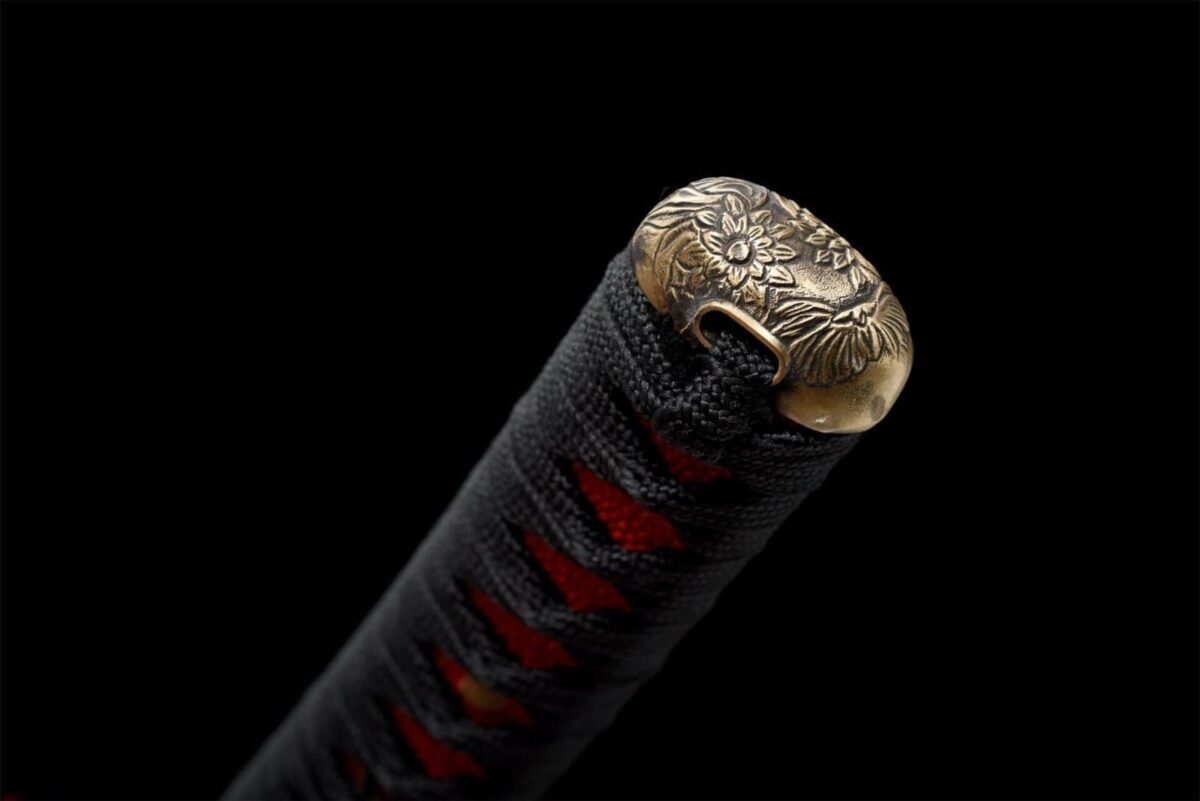 Sabre Japonais Noir et Rouge