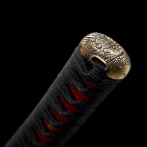 Sabre Japonais Noir et Rouge