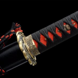 Sabre Japonais Noir et Rouge