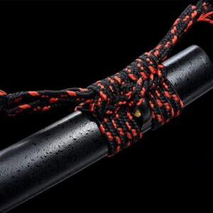 Sabre Japonais Noir et Rouge