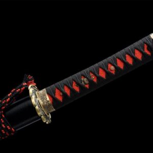 Sabre Japonais Noir et Rouge
