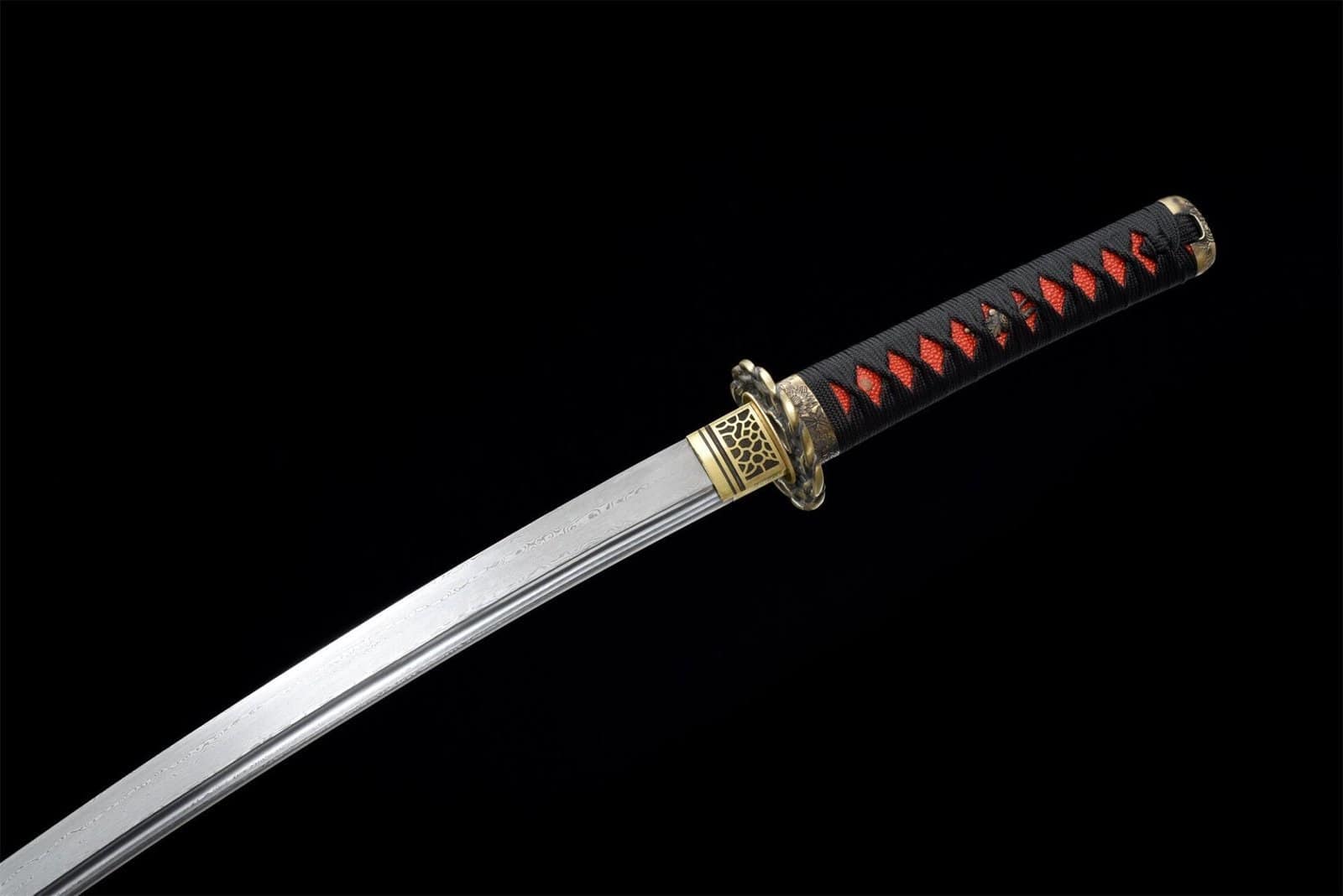 Sabre Japonais Noir et Rouge