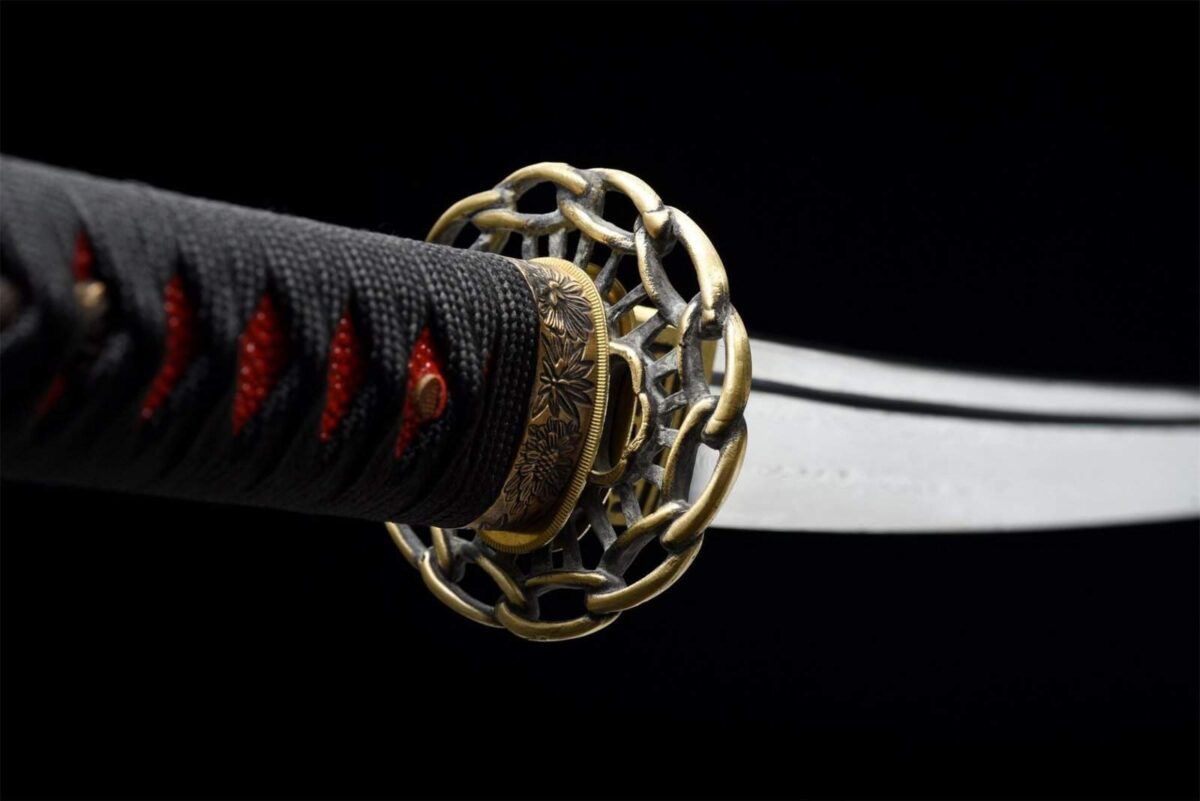 Sabre Japonais Noir et Rouge