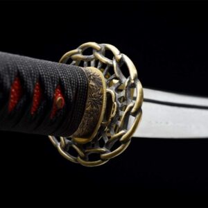 Sabre Japonais Noir et Rouge