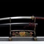 Sabre Japonais Noir et Rouge