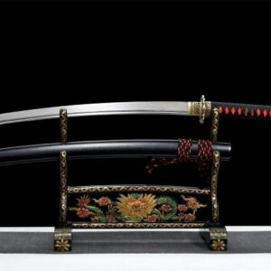 Sabre Japonais Noir et Rouge