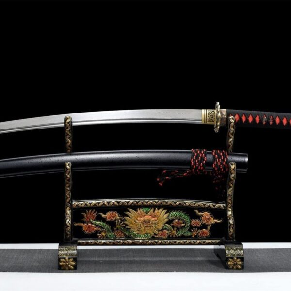 Sabre Japonais Noir et Rouge