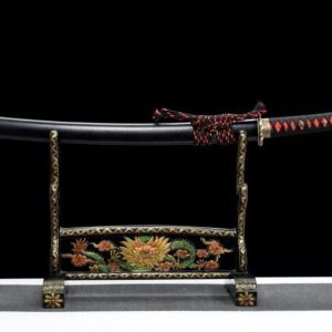 Sabre Japonais Noir et Rouge