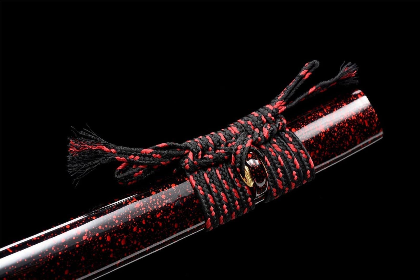 Sabre Japonais Noir et rouge