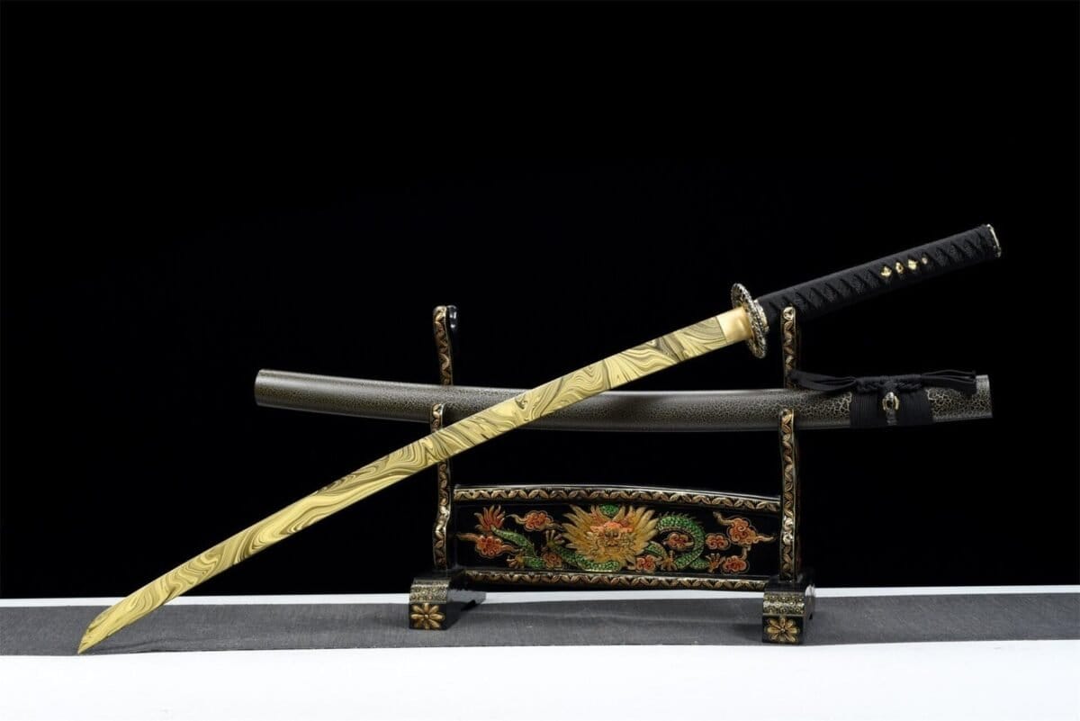 Sabre Japonais Or