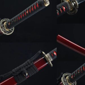 Sabre Japonais Traditionnel Rouge