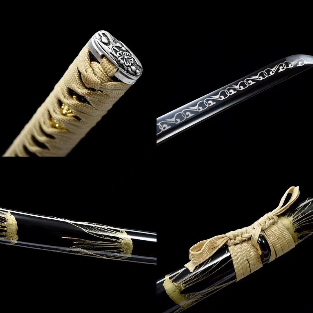 Sabre Katana Lame Noire