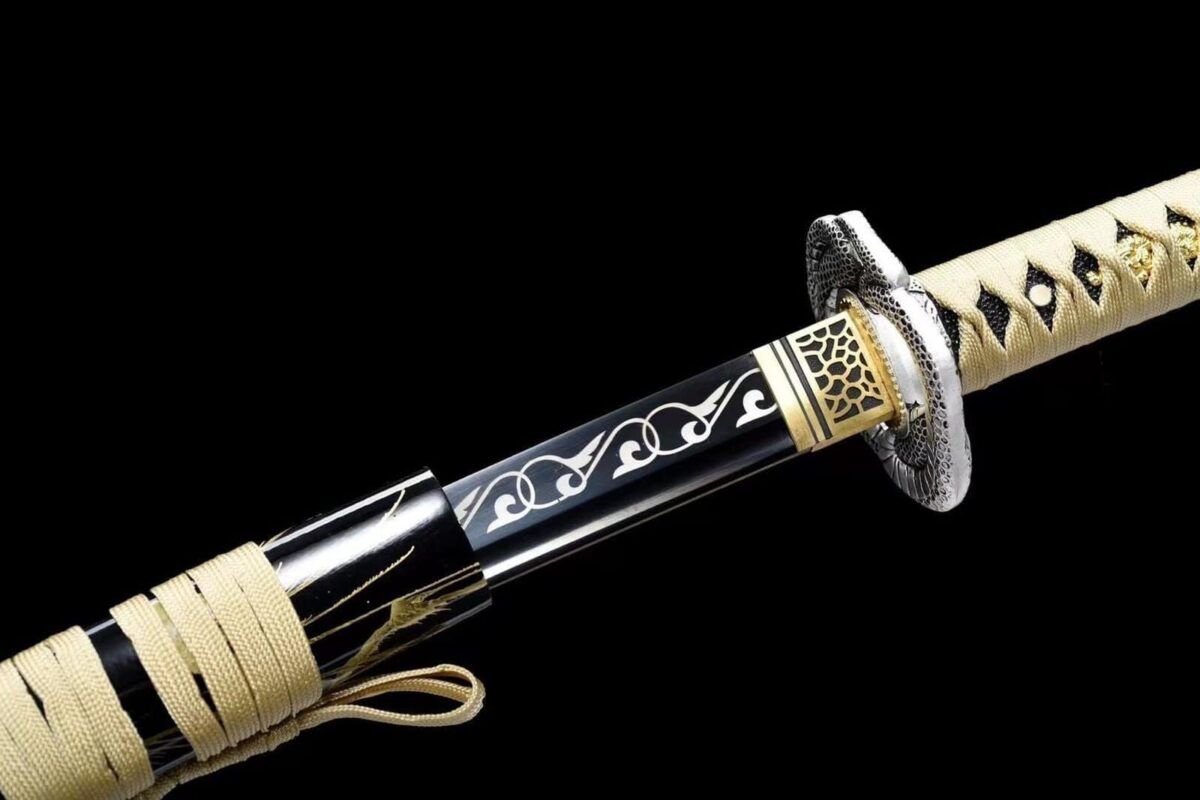 Sabre Katana Lame Noire