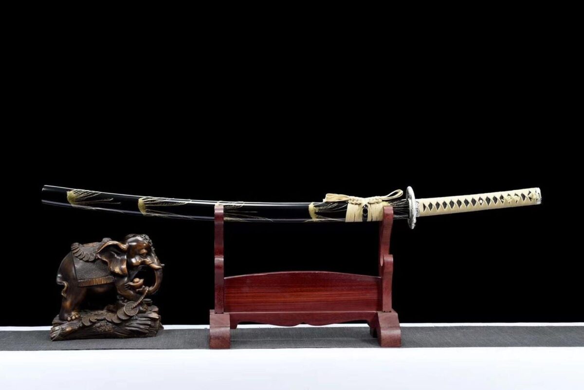 Sabre Katana Lame Noire