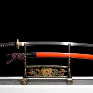 Sabre Noire Et Rouge