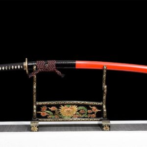Sabre Noire Et Rouge