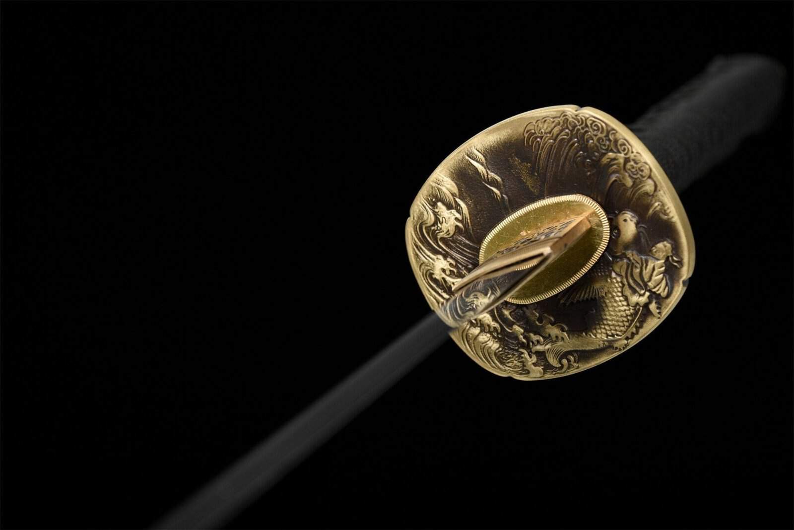 Sabre Noire Et Rouge