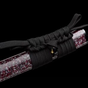 Tanto Et Wakizashi Rouge