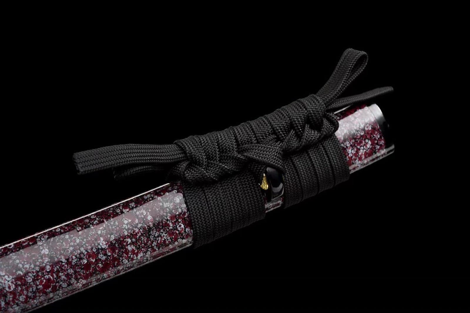 Tanto Et Wakizashi Rouge