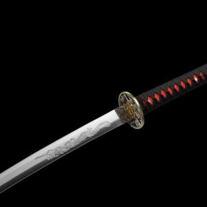 Tanto Et Wakizashi Rouge