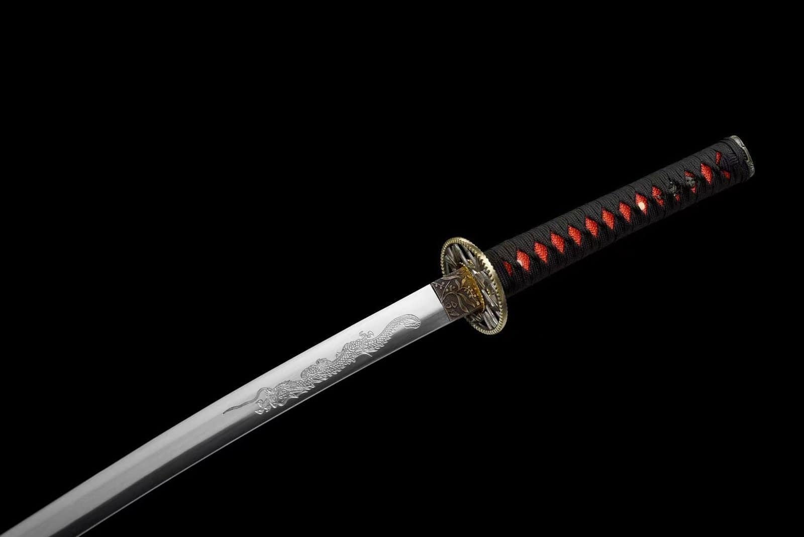Tanto Et Wakizashi Rouge