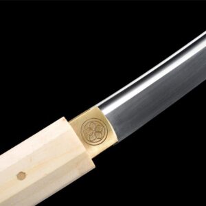 Wakisashi Samurai Blanc